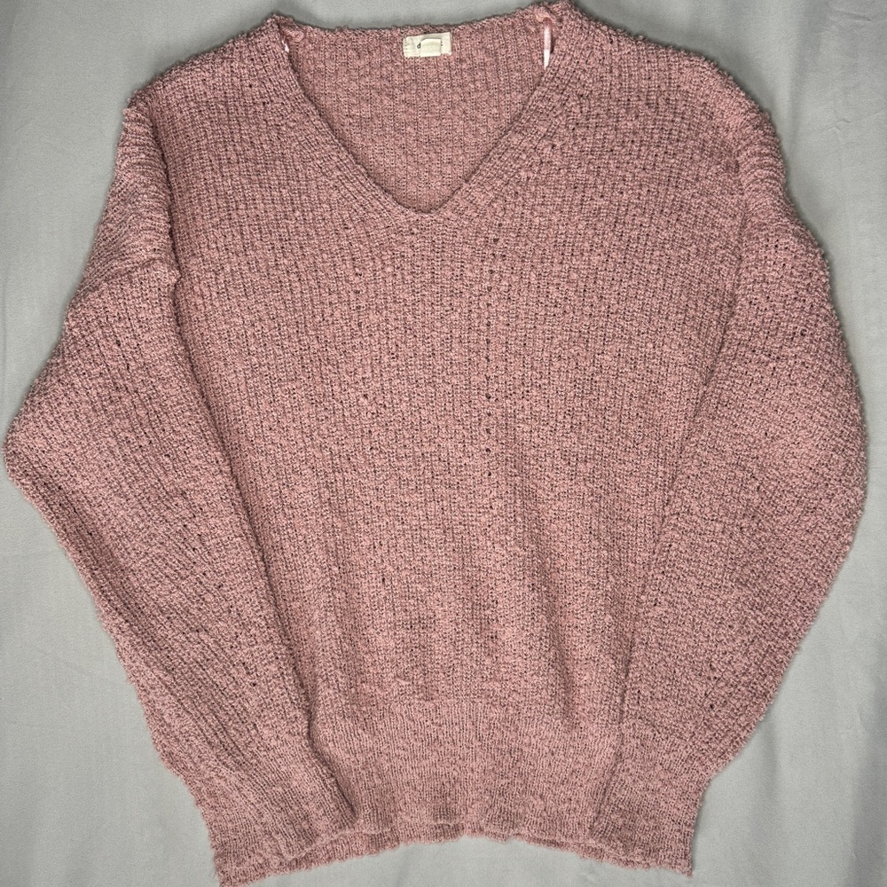 Debut Pink Oversized Sweater